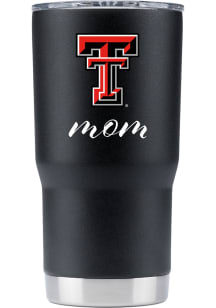 Texas Tech Red Raiders Team Logo 20oz Stainless Steel Tumbler - Black