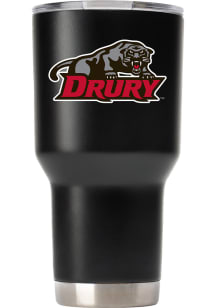 Drury Panthers Team Logo 30oz Stainless Steel Tumbler - Black