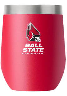 Ball State Cardinals 12oz Stainless Steel Stemless