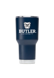 Butler Bulldogs Team Logo 30oz Stainless Steel Tumbler - Navy Blue