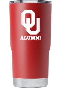 Oklahoma Sooners 20 oz Alumni Stainless Steel Tumbler - Red
