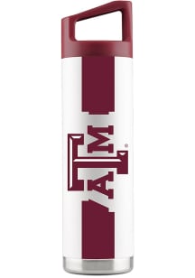Texas A&amp;M Aggies 22 oz White Stainless Steel Bottle