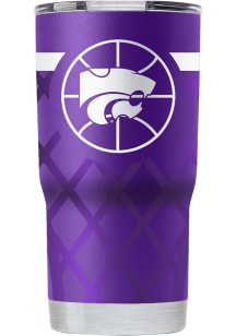 K-State Wildcats 20oz Team Logo Stainless Steel Tumbler - Purple