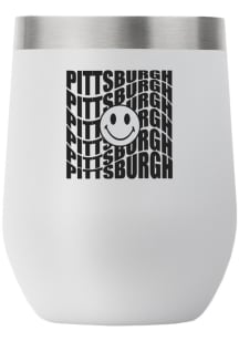 Pittsburgh Smiley Stainless Steel Stemless