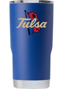 Tulsa Golden Hurricane Team Logo 20oz Stainless Steel Tumbler - Blue