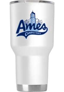 Ames Campus Town Stainless Steel Tumbler - White