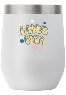 Ames Smiley Flower Stainless Steel Stemless
