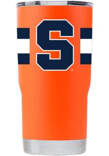 Syracuse Orange 20oz Stripe Stainless Steel Tumbler - Orange