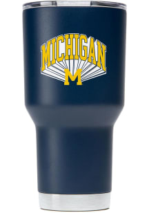 Navy Blue Michigan Wolverines 30oz Vault &quot;Michigan&quot; Stainless Steel Tumbler