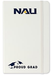 Northern Arizona Lumberjacks Proud Grad team logo Notebook and Folder - White