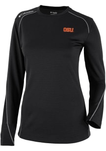 Columbia Oregon State Beavers Womens Black Heat Seal Omni Wick Shotgun Long Sleeve T-Shirt