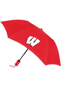 Red Wisconsin Badgers Victory Sport Umbrella