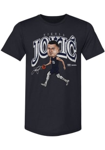 Nikola Jokic Denver Nuggets Navy Blue Premium Short Sleeve Fashion Player T Shirt