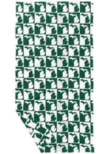 Blue Michigan State Spartans Green and White Towel