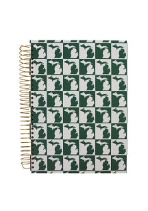 Green Michigan State Spartans Green and White Notebooks and Folders