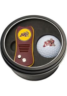 Maroon Minnesota Golden Gophers Switchblade Golf Ball Golf Gift Set