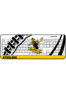 Pittsburgh Steelers Historic Passtime Wireless Keyboard Computer Accessory
