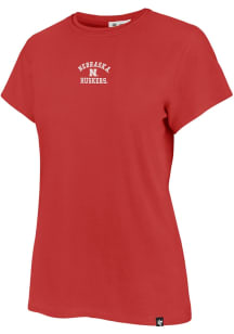 Nebraska Cornhuskers Red 47 Spirited Arch Short Sleeve T-Shirt