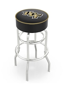UCF Knights Double-Ring Swivel Pub Stool - Black