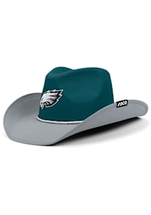 Forever Collectibles Philadelphia Eagles Kelly Green Two-Tone Cowboy Hat Mens Cowboy Hat
