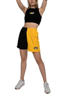 Hype and Vice Missouri Tigers Womens Black Dime Two Tone Shorts