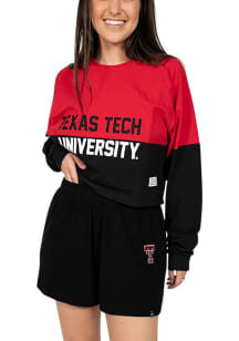 Hype and Vice Texas Tech Red Raiders Womens Black Ace Shorts