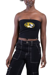Hype and Vice Missouri Tigers Womens Black Tube Top Tank Top