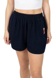 Hype and Vice Illinois Fighting Illini Womens Navy Blue Ace Shorts
