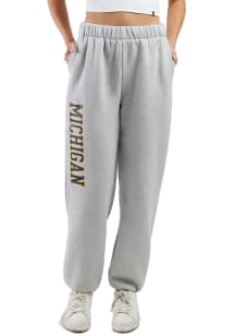 Womens Michigan Wolverines Grey Hype and Vice Classic Sweatpants