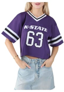 Womens K-State Wildcats Purple Hype and Vice Football Jersey Fashion Football