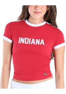 Indiana Hoosiers Cardinal Hype and Vice Goalie Short Sleeve T-Shirt