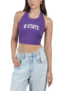 Womens K-State Wildcats Purple Hype and Vice Tailgate Tank Top