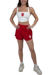 Womens Indiana Hoosiers Cardinal Hype and Vice Boxer Shorts