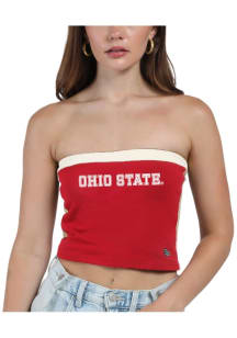 Womens Ohio State Buckeyes Red Hype and Vice All Star Tank Top