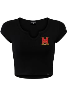 Maryland Terrapins Black Hype and Vice Micro Short Sleeve T-Shirt