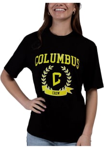Hype and Vice Columbus Crew Womens Black Flex Short Sleeve T-Shirt