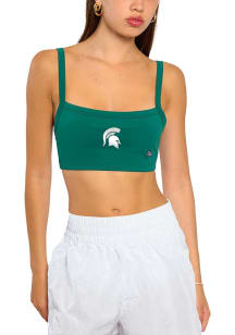Womens Michigan State Spartans Green Hype and Vice Active Tank Top