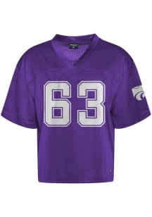 Womens K-State Wildcats Purple Hype and Vice Boyfriend Jersey Fashion Football