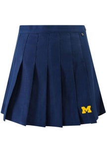 Womens Michigan Wolverines Navy Blue Hype and Vice Tennis Skirt