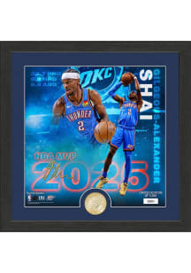 Shai Gilgeous-Alexander Oklahoma City Thunder 2025 NBA MVP Bronze Plaque