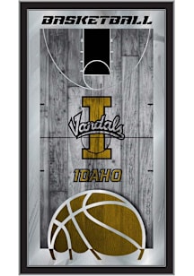 Idaho Vandals Basketball Hanging Back Bar Mirror