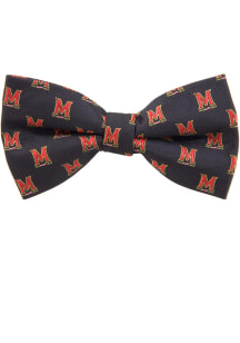 Repeat Bow Maryland Terrapins Mens Tie - Black