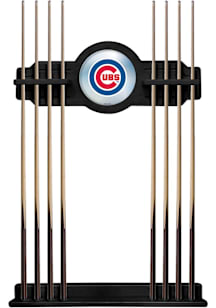 Chicago Cubs Solid Wood Cue Rack Pool Table