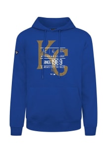 Levelwear Kansas City Royals Mens Blue Podium Cooperstown Acumen Long Sleeve Hoodie