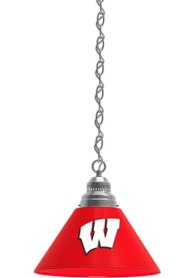 Wisconsin Badgers Single Billiard Lamp