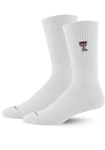 Texas Tech Red Raiders Team Logo Mens Crew Socks