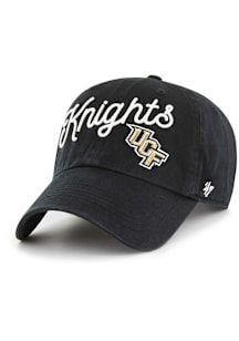 47 UCF Knights Black Millie Clean Up Womens Adjustable Hat