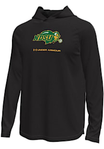 Under Armour North Dakota State Bison Mens Black Logo Tech Stretch Hood