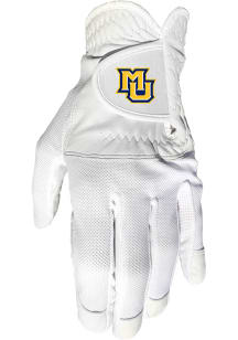 Marquette Golden Eagles White Cool Mesh Golf Gloves