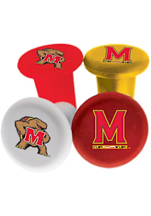 Maryland Terrapins 4 Pack Silicone Drinkware Accessories